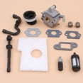 thumbnail image 5 of Carburetor Gasket Intake Manifold Bearing Fuel Hose Kit for MS180 MS170 MS 180 018 017, 5 of 5