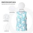 thumbnail image 3 of Pofeuu Cute Rabbit Print Basketball Jersey, Shirts for Men Youth Basketball Jersey Crew Neck-3X-Large, 3 of 6
