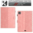 thumbnail image 4 of Dteck Case for 2024 iPad Pro 11 Inch, Premium PU Leather Card Slots Adjustable Stand Cover with Auto Sleep/Wake Feature Protective Case for iPad Pro 11 Inch 5th Generation (M4) 2024, Pink, 4 of 5