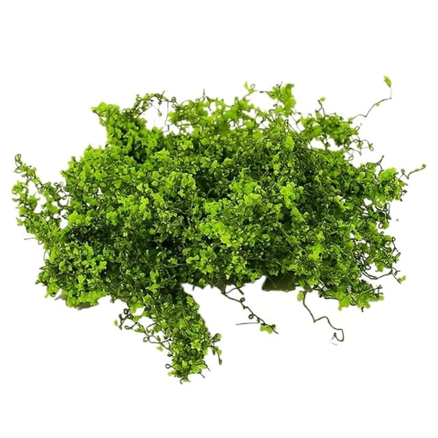 Artificial Micro Landscape Decorative Green Plants, Realistic Silk Fabric & Sponge Tree Powder, Miniature Eco-Friendly Aquarium Terrarium Decor, No Maintenance Needed - 3g Mix Colors