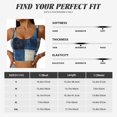 thumbnail image 5 of Daiia Indigo Patchwork Quilt Printed Women's Sports Bra, Breathable Activewear Bra with U-Back Design and Removable Pads, Comfortable and Supportive for Yoga, Workout-, 5 of 8