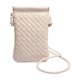 thumbnail image 1 of Nvzi Bolso de hombro tejido, bolso de mano tejido y bolso de cosméticos, bolso de mano tejido elegante para playa de verano, 4,72 x 0,78 x 7,48 pulgadas, blanco, 1 of 4