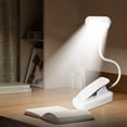 thumbnail image 5 of Teissuly Clip Reading Lamp Desk Lamp Intelligent Folding With USB Cable For Bedroom For Dorm For Family, 5 of 6