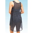 thumbnail image 5 of Women Sleeveless Bikini Cover Ups Plus Size Polka Dot Summer Vest Dress Bathing Suit Beachwear, 5 of 6