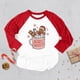 thumbnail image 4 of Camiseta con estampado de Feliz Navidad para niños, camiseta navideña para niñas y niños, camisetas con mangas raglán, ropa para niños, camiseta festiva, atuendo de fiesta, 4 of 5