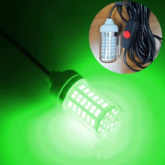 BESTSKY Led Night Fishing Light, Submersible Night Fishing Lure Bait Finder for Saltwater & Freshwater Use Outdoor Fishing Accessories and Equipment