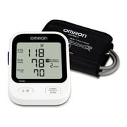 Omron SC-150 Digital Scale with Bluetooth Connectivity and 5 Series Digital Upper Arm Blood Pressure Monitor with D-Ring Cuff Kit, BP7255, SC-150