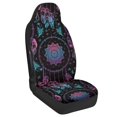 thumbnail image 2 of Uourmeti Polyester Universal Car Seat Covers for Automotive, Washable Stretch Seat Protector, Gradient Dreamcatcher Design, 2 of 7