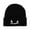 Black, variant on Prolriy Beanies Hats Men Unisex Knitted Hat Halloween Pumpkin Embroidery Funny Wool Pullover Hat Hats for Men Women Black