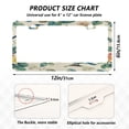 thumbnail image 2 of Aluminum License Plate Frame 2 Pack Car Exterior Accessory Car Tag Holder for Front Rear Plates Cars Decor Colorful Turtles and Birds Pattern, 2 of 7