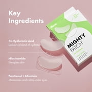 Hero Cosmetics Mighty Patch Cooling Hydrogel Eye Patches for Tired Eyes, 6 Count