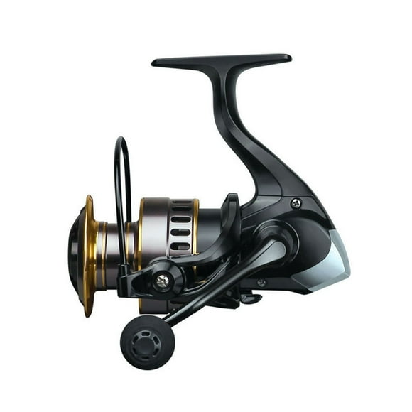 1000 7000 Fishing Reel Max Drag Prowe 10kg Reel Fishing High Speed All Metal Spool Spinning Reel Saltwater 5.2:1 ,Rigid Aluminum Skeletal Frame