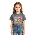 thumbnail image 2 of JAJAHO Welcome Back To School Shirt For Girls 2-13Y Short Sleeve Crew Neck Cute Graphic Tees Tops, 2 of 3