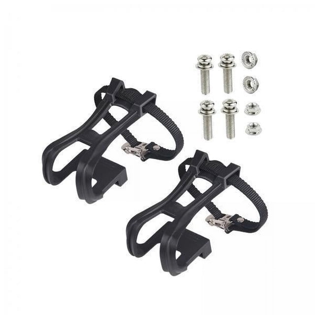 2x Correas para Pedal de Bicicleta, Clips para Pedal, Correas Duraderas Y Resistentes, Cinturón de Fijación, Correa para Pies de Bicicleta, Tiras para 2 piezas