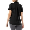 thumbnail image 3 of Athletic Works Women's Active Short-Sleeve Polo Shirt, 3 of 8