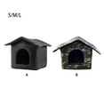 thumbnail image 2 of Guardoinrt Cat House Fine Stitching And Non-deforming No Loose Threads Colorfast And Soft Texture Waterproof Camouflage model L：45*43*40cm 1Set, 2 of 6