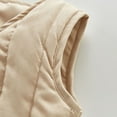 thumbnail image 5 of BULLPIANO Infant Baby Boys Girls Vest Jacket Warm Sleeveless Jacket Toddlers Winter Padded Vest Coats Cardigan JacketCoat 0-24 Months, 5 of 8