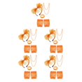 thumbnail image 2 of Matsuzay 1 Juego de disfraces temáticos de los años 80, luminosa, accesorios de Cosplay, ropa de propósito especial, estilo 1 naranja Type2 NO2, 2 of 6