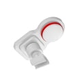 thumbnail image 2 of Inteprter Accesorios de ducha de baño soporte de ducha de lluvia soporte de cabezal de ducha de baño soporte ajustable sin perforaciones ahorro de agua Juegos de accesorios de baño blanco Inteprter HA000096-02B, 2 of 6