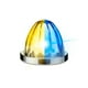 thumbnail image 1 of Plafón Led Bicolor para Vehículos Pesados - EVOLUM - Modelo Luz Estrella Bicolor - Material Resistente al Agua y Polvo - Voltaje 12V - 24V - (Ámbar / Azul), 1 of 6