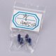 thumbnail image 4 of Elegantes pendientes de gancho para mujer, con forma de rombo y ondas, para la oreja, regalo de joyería ------Código de producto 74339, 4 of 4