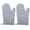 Grey, variant on MRLESS Set of 2 Heat Resistant Silicone Oven Mitts, Thickened Insulated Kitchen Gloves for Baking, Cooking, and Microwave Use