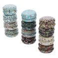 thumbnail image 3 of 12pcs Mini Iron Storage Box Pill Case Portable Tinplate Containers Storage Cans for Makeups Sundries Flower Series, 3 of 6