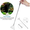 thumbnail image 3 of Stainless Steel Plant Tool Set Aquarium Fish Tank Aquascaping Tweezers Scissor Kit, 3 of 4
