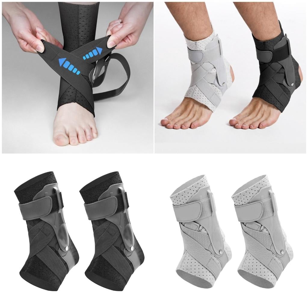 Yihuala Professional Ankle Brace Various Size Adjustable Ankle Stabilizers with Breathable Fabric Suitable for Enhancing Comfort