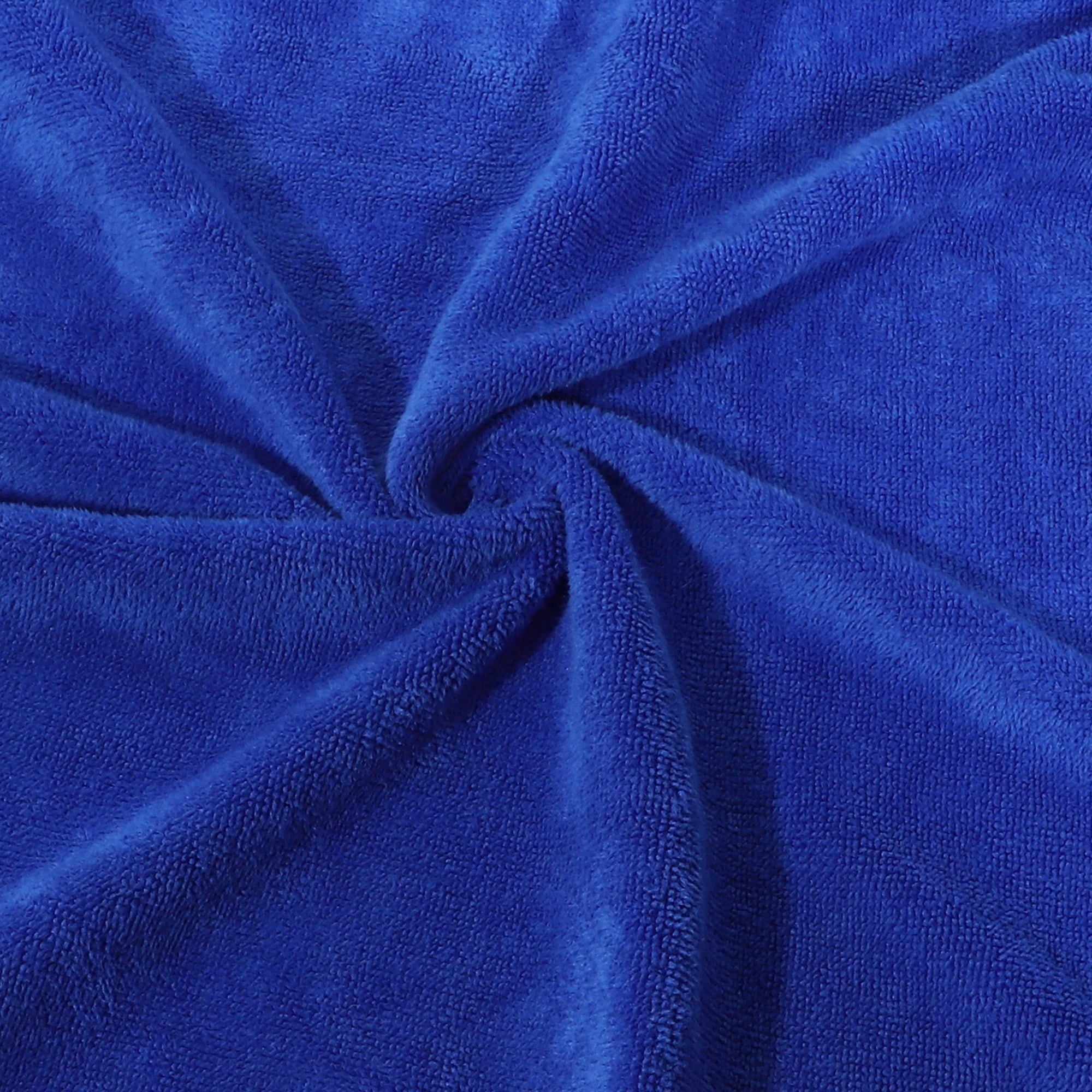 Unique Bargains Men's Bath Wrap Towel Blue Brown 2 Pcs 11.81"x55.12"