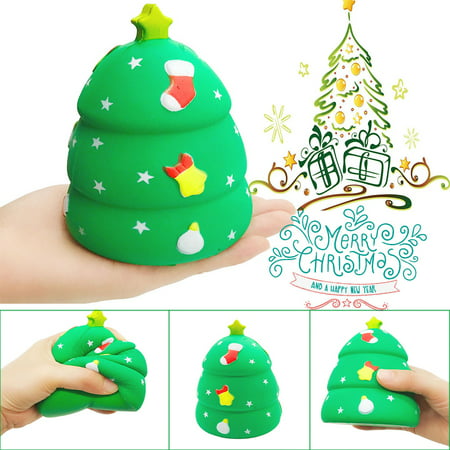 Stress Reliever Christmas Tree Scented Super Slow Rising Kids Toy 2019 HOTSALES Squeeze
