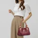 thumbnail image 5 of Bolso elegante de gran capacidad para mujer, bolso de mano de color sólido de alta calidad, bolso cruzado de hombro, bolso de cuero PU de alta calidad, 5 of 5