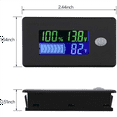 thumbnail image 3 of Battery Capacity Monitor,10-100V Battery Meter,12V 24V 48V Percentage, 3 of 6