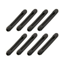 MLINS 4 Pairs Non-slip Feet Eyeglass Ear Pads Accessories Cover Glasses Man Office Black