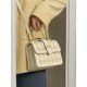 thumbnail image 4 of Bolso de mano con diseño de nicho japonés en forma de rombo para mujer, moderno, combinable, para ir al trabajo, bandolera pequeña cuadrada, 4 of 5
