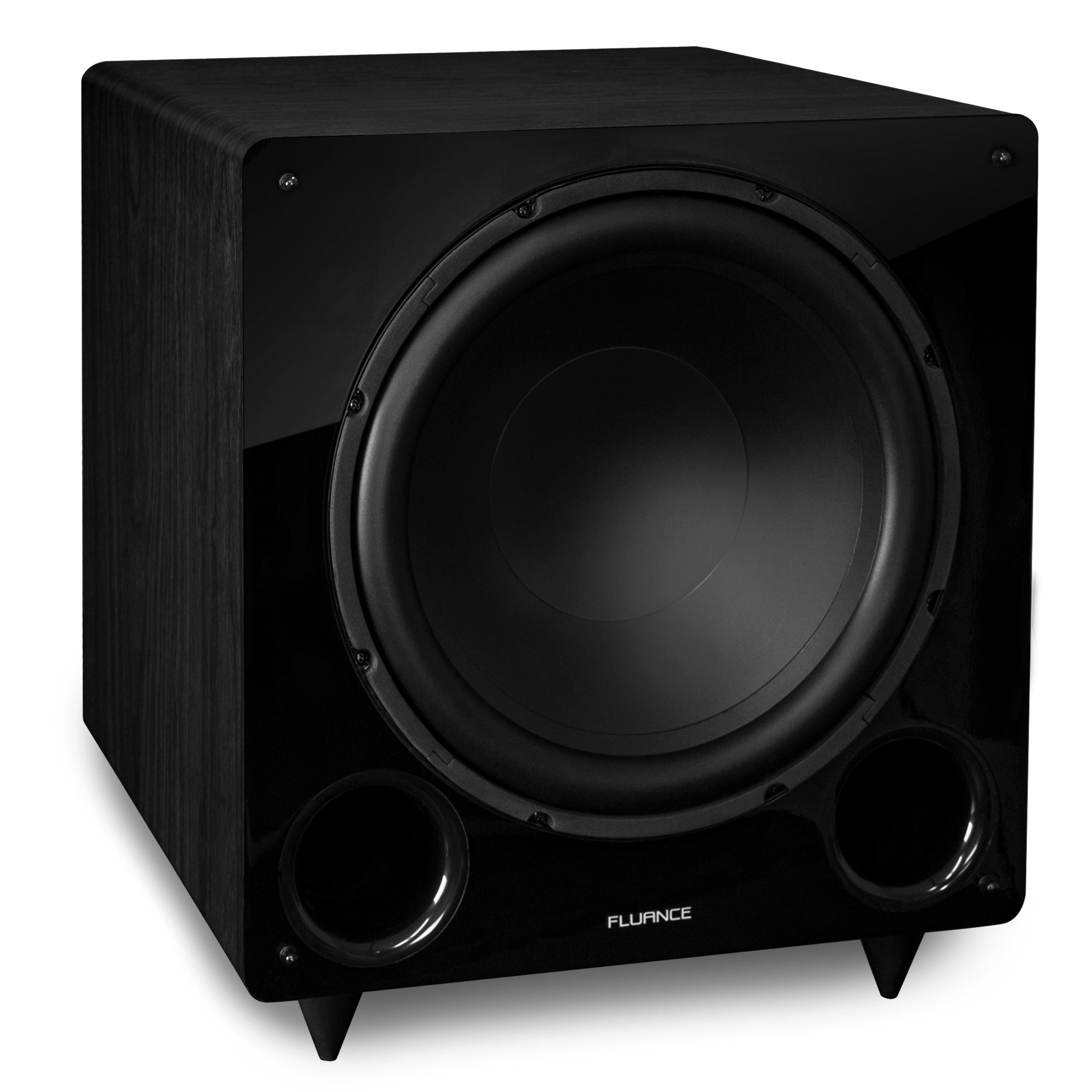 Fluance Powered 6.5" Bookshelf Speakers, 12" Powered Subwoofer, 15ft Sub Cable - image 4 of 10