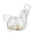 thumbnail image 3 of Dvkptbk Storage Rack Metal Basket, Chicken Shaped Rack, Metal Wire and Fruit Snack Basket, Kitchen Home & Garden, 3 of 9