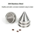 thumbnail image 5 of 58mm Filter Basket with Pour over Coffee Dripper Compatible with 58mm Bottomless Porta y20709, 5 of 6