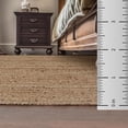 thumbnail image 5 of SutraRachna Natural Nirvana Jute Area Rug, 4' x 6', Natural Reversible Handwoven Boho Farmhouse Rug, Indoor Outdoor Floor Carpet for Living Room, Kitchen, Entryway & Bedroom, 5 of 9