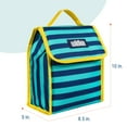 thumbnail image 6 of Wildkin Kids Insulated Lunch Bag for Boys and Girls (Blue Stripes), 6 of 6