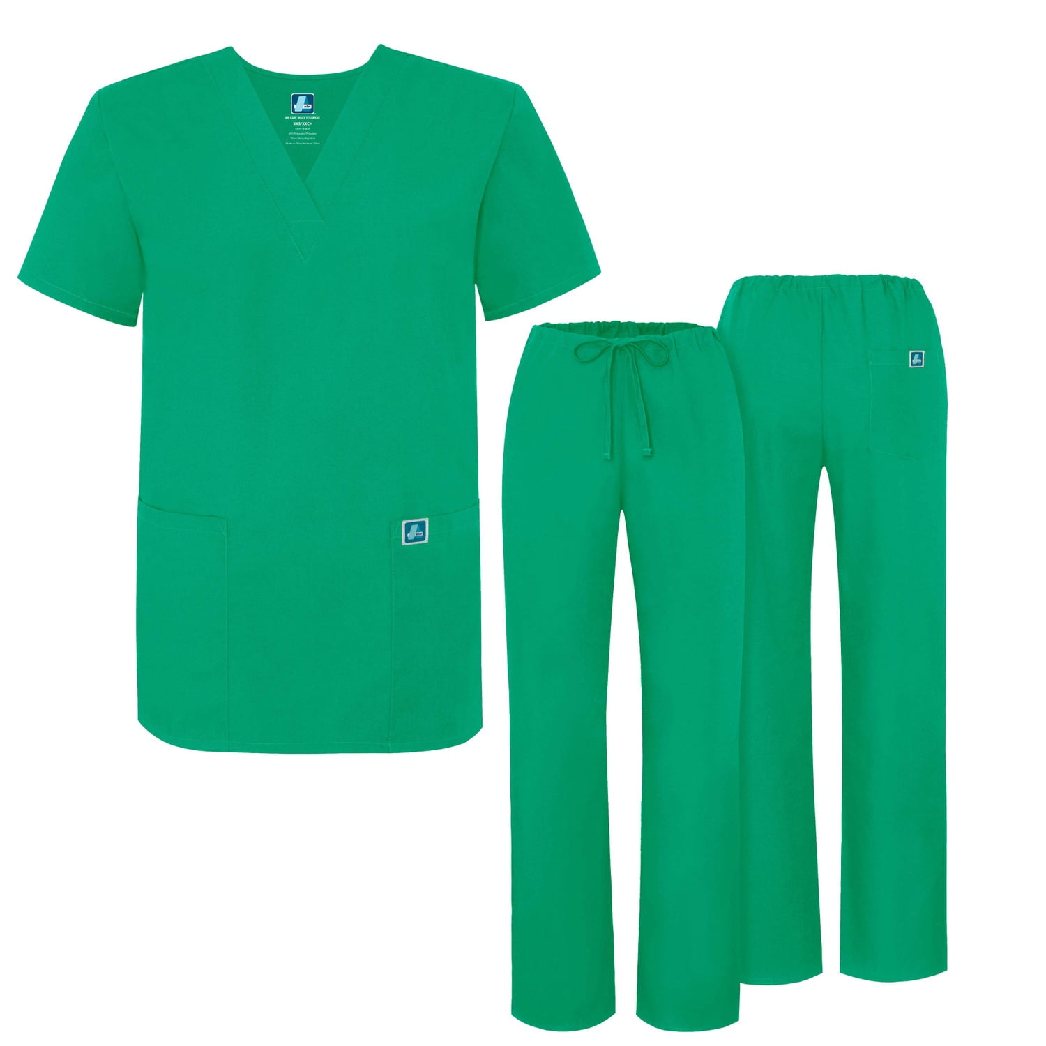 Adar Mens Medical Scrubs Set Medical Uniforms Roomy Fit 701 SMT