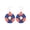 A, variant on Independence Day Party Earrings Patriotic Holiday Earrings Women 2 Pairs of Patriotic Glitter Earrings American Flag Star Bow Uncle Sam Hat Eagle Jewelry Memorial Day 4th of July Festival Accessories