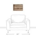 thumbnail image 3 of Creative Products I Love You -Me 12x18 Canvas Wall Art, 3 of 5