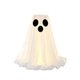 thumbnail image 2 of 31.5 in Large-Capacity Lighted Halloween Ghost Candy Bowl with Timer Remote | Halloween Candy Bowl for Trick-or-Treat, Thick Draping Ghost Sheet, Halloween Decorations for Outdoor Porch Yard Front, 2 of 6