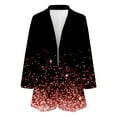 thumbnail image 2 of Gibobby Blazer de mujer elegante Chaquetas blazer para mujer de negocios casual de moda color sólido manga larga estilo solapa chamarra pequeña(Rosa,G), 2 of 4
