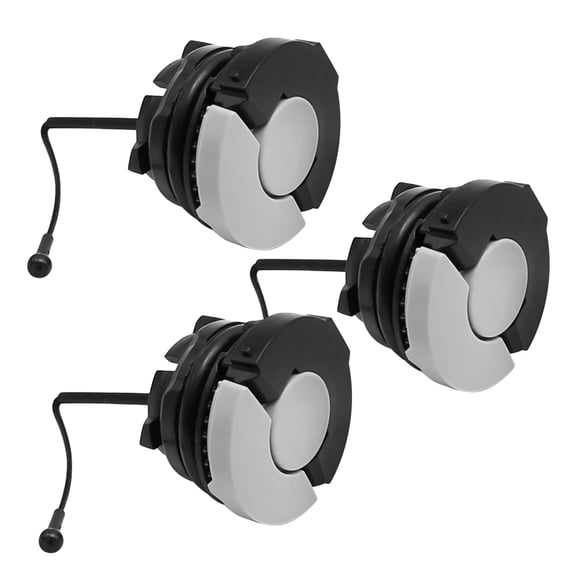 Anxingo 3 Pcs Chainsaw Gas Cap, Replacement for Stihl FS90R FS90 FS100 FS110 HT100 HT101 MS192T MS200 MS290 MS380 Fuel Cap Brushcuter Hedge Trimmer Pole Pruner Blower, Chainsaw Oil Cap