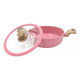 thumbnail image 4 of Juegos De Sartenes Aluminio Baterias Sartene Antiadherentes Eo Safe Imports Color Rosa, 4 of 4