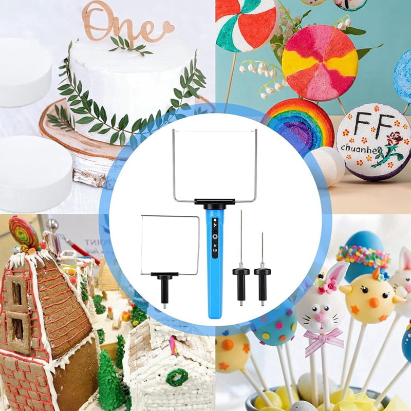 Hot Wire Knife Foam Cutter Tool Set 4-in-1 Foam Cutter Electric Foam Cutting Tool with 4 Cutting Machine Pen, US Plug