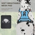 thumbnail image 2 of Arnés para perros FURRYFECTION Reflective Oxford No Pull Blue L, 2 of 7