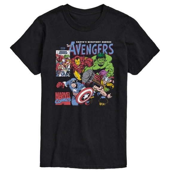 Avengers - Boxes - Men's Short Sleeve Graphic T-Shirt